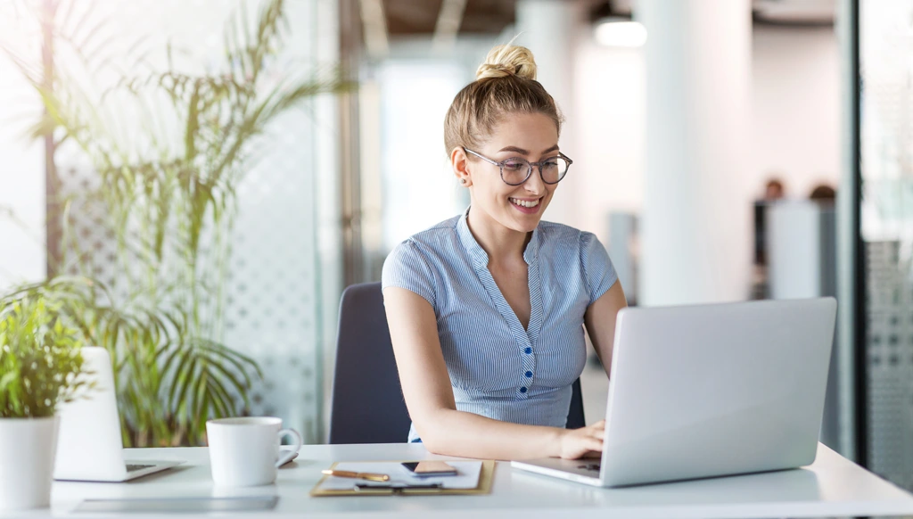 Woman working on hints from whistleblower