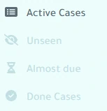 Navigation Options for case lists