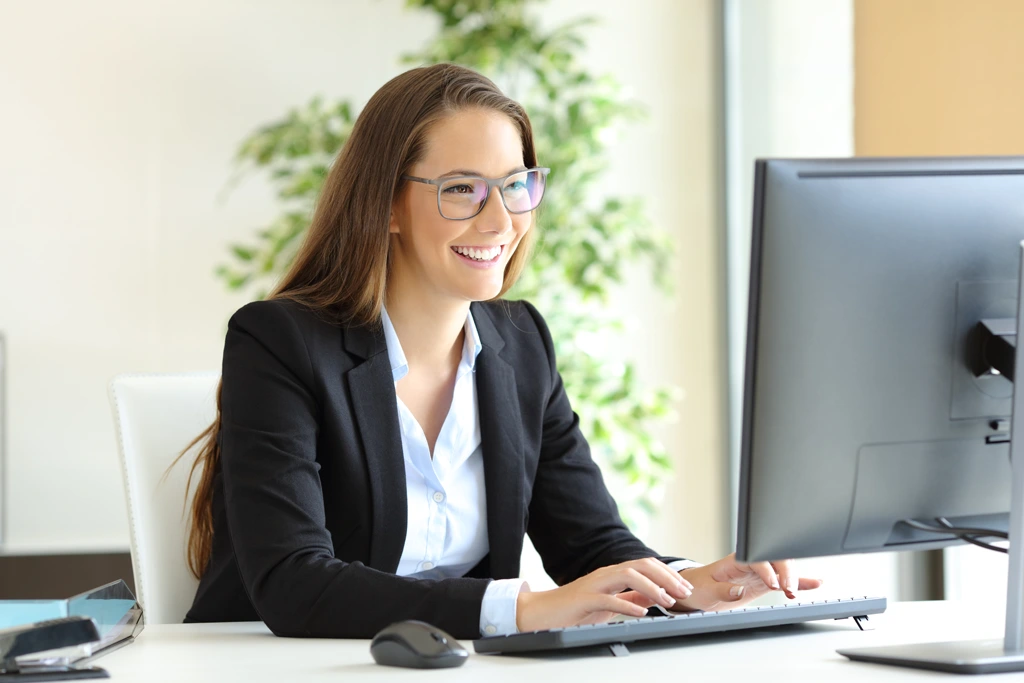 Woman working on hints from whistleblower